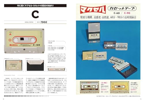 Maxell Cassette Tape Maniacs Super Book - WAFUU JAPAN