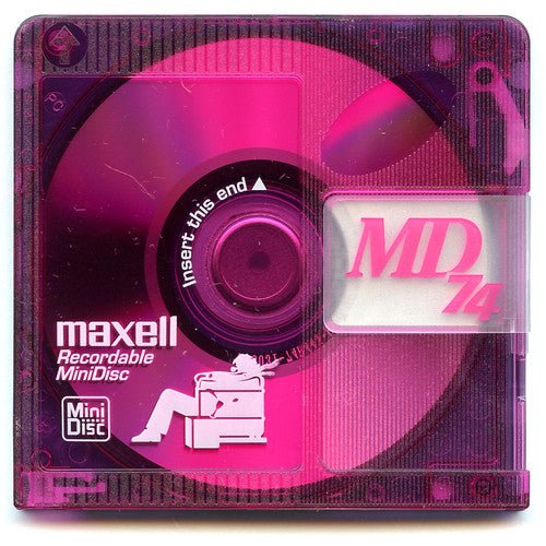Maxell Mix MD 74 - Minute Recording MiniDisc 1 Pack - WAFUU JAPAN
