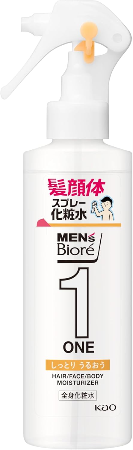 Men’s Biore ONE All - in - One Body Lotion Spray Moist Type Main - WAFUU JAPAN