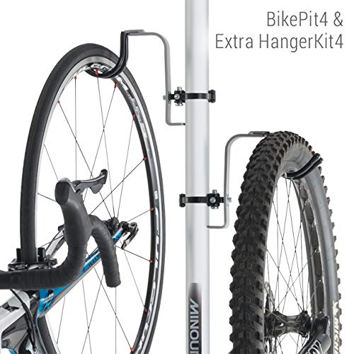 Minoura Vertical Bike Hanger Kit for Space - Saving Storage (2 Bikes) - WAFUU JAPAN