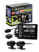 MITSUBA dashcam moto Full HD 2MP anteriore e posteriore con GPS EDR-21Gα 32 GB