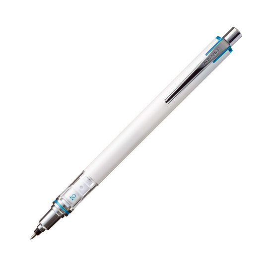 MITSUBISHI PENCIL Kuru Toga Advance 0.7mm Mechanical Pencil — Anti - Break White - WAFUU JAPAN