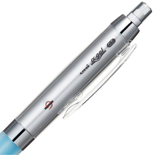 MITSUBISHI PENCIL Kuru Toga Alpha Gel 0.5mm Mechanical Pencil Blue — Sustains Focus - WAFUU JAPAN
