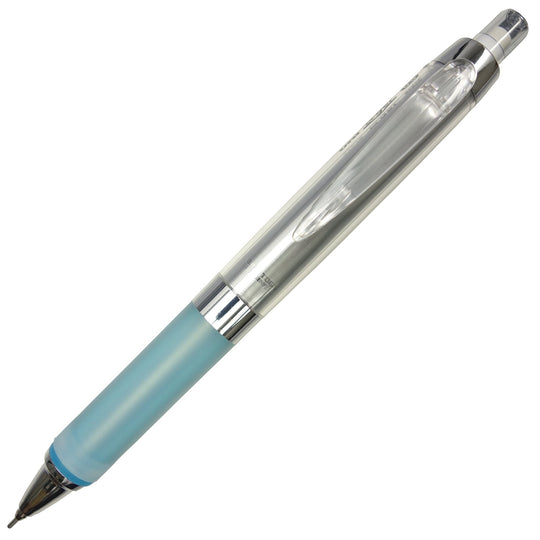 MITSUBISHI PENCIL Kuru Toga Alpha Gel 0.5mm Mechanical Pencil Blue — Sustains Focus - WAFUU JAPAN