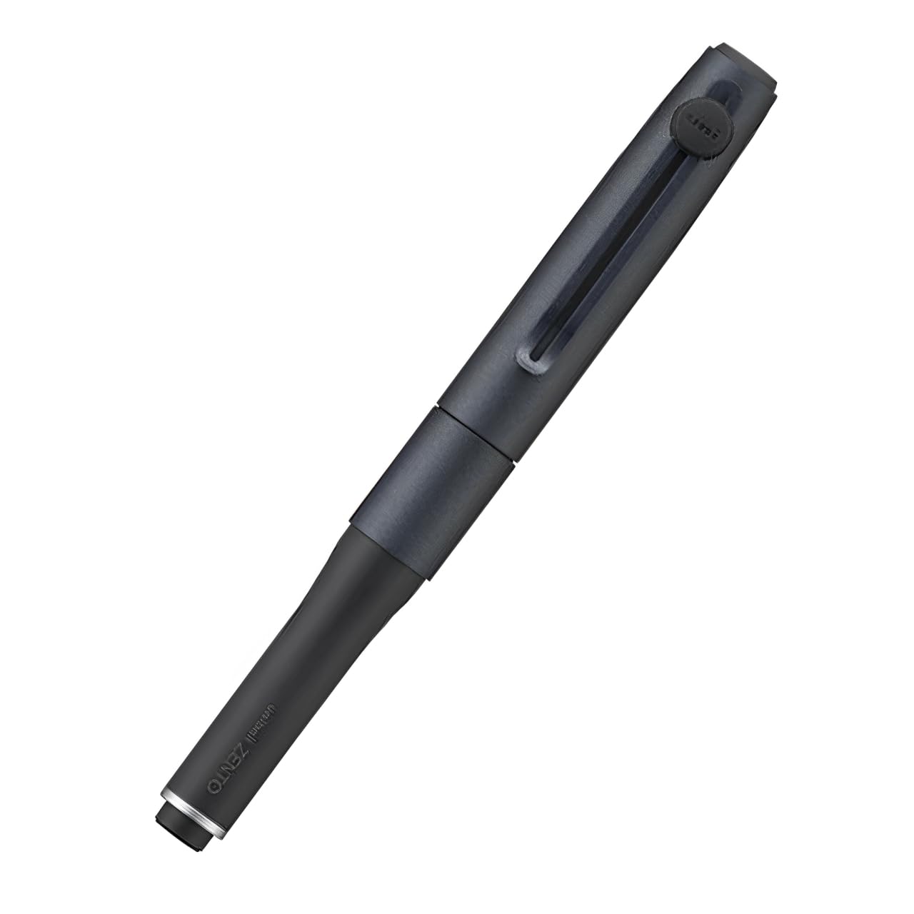 uniball ZENTO 2本セット ブラック・ホワイト uni-ball Zento Gel Pen, Retractable, Medium 0.7 mm, Black