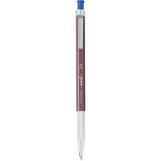 Mitsubishi Pencil Uni Holder Mechanical Pencil 2H Blue MH5002H - WAFUU JAPAN