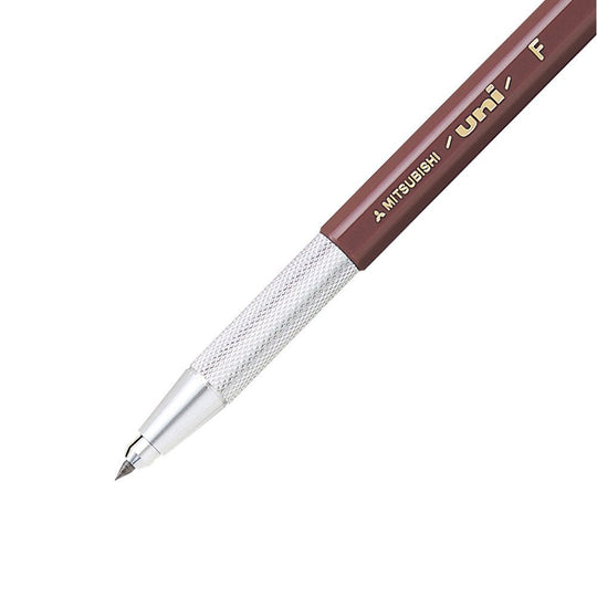 Mitsubishi Pencil Uni Holder Mechanical Pencil 2mm Architectural F Brown MH500F - WAFUU JAPAN