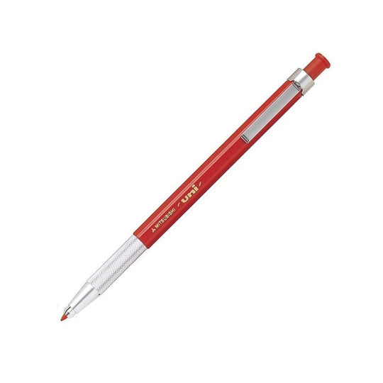 Mitsubishi Pencil Uni Holder Mechanical Pencil 2mm Red Lead MH500 15 - WAFUU JAPAN