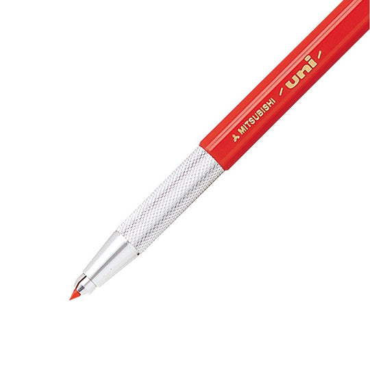 Mitsubishi Pencil Uni Holder Mechanical Pencil 2mm Red Lead MH500 15 - WAFUU JAPAN