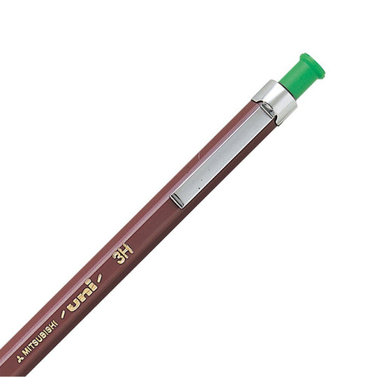 Mitsubishi Pencil Uni Holder Mechanical Pencil 3H Yellow Green MH5003H - WAFUU JAPAN
