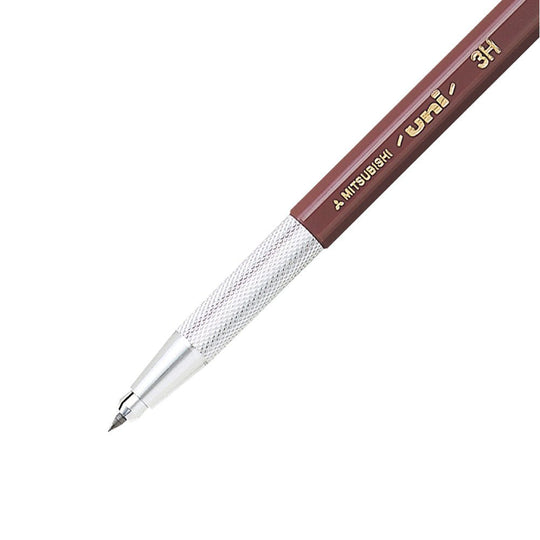 Mitsubishi Pencil Uni Holder Mechanical Pencil 3H Yellow Green MH5003H - WAFUU JAPAN