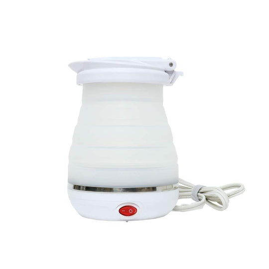 Miyoshi Collapsible Electric Kettle White 800ml for 2-3 persons MBE-TK03/WH - WAFUU JAPAN