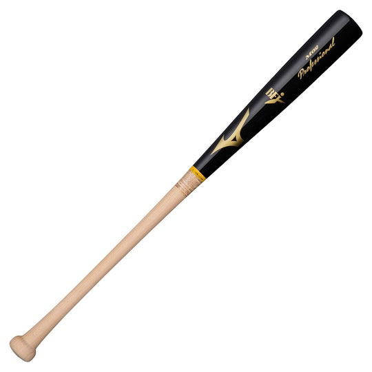 Mizuno Professional Hardball Wooden Baseball Bat Black Fabric 84cm 1CJWH17502 - WAFUU JAPAN