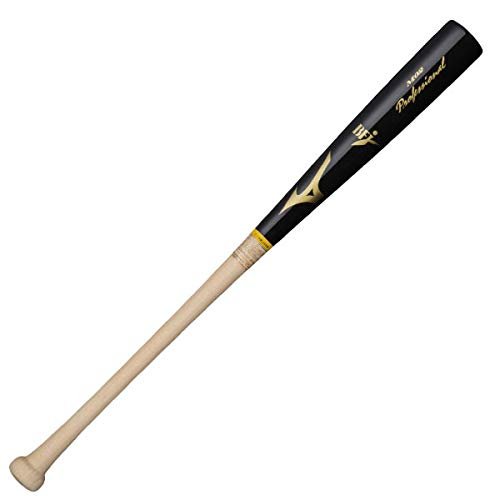 Mizuno Professional Hardball Wooden Baseball Bat Black Fabric 84cm 1CJWH17502 - WAFUU JAPAN