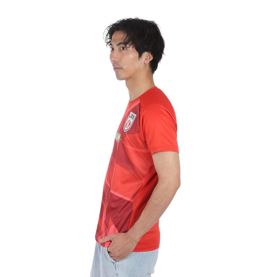 Mizuno Volleyball Cheer T - Shirt All Japan Women’s Volleyball Unisex V2MAB551 Red - WAFUU JAPAN