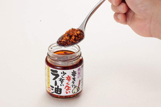 Momoya Spicy but not too spicy slightly spicy raayu 110g - WAFUU JAPAN