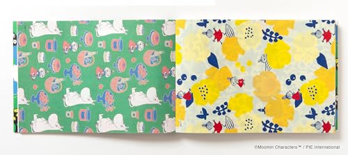 Moomin 100page letter book - WAFUU JAPAN