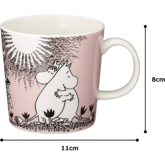 Moomin by Arabia Classic Mug Pink 1005331 0 3L - WAFUU JAPAN