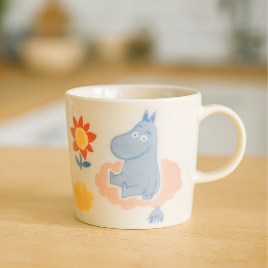 BEAMS fennica MOOMIN ARABIA hand painted mug collaboration limited edition