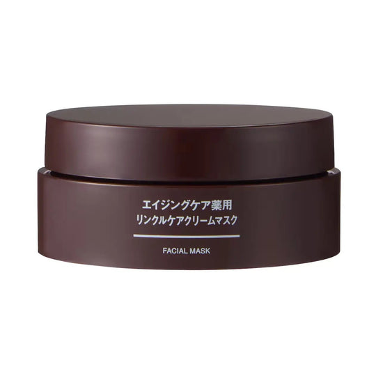 MUJI Anti - Aging Wrinkle Care Cream Mask 80g Made in Japan - WAFUU JAPAN