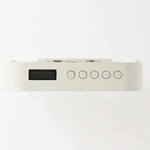 MUJI Wall Mount CD Player CPD - 4 Radio Audio FM Remote Control White - WAFUU JAPAN