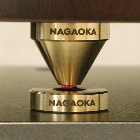 NAGAOKA Insulator for Audio Ruby + Brass INS-BR02 - WAFUU JAPAN