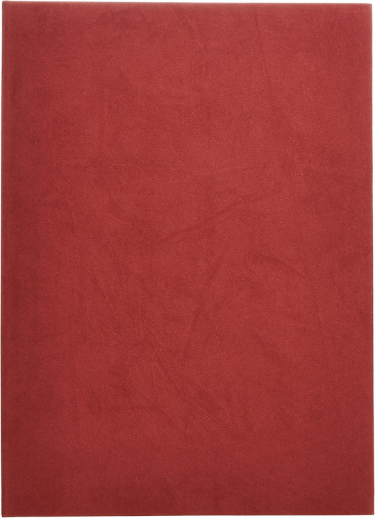 Nakabayashi Certificate Frame Folder Suede Cloth A4 FSS - A4 - R Red - WAFUU JAPAN