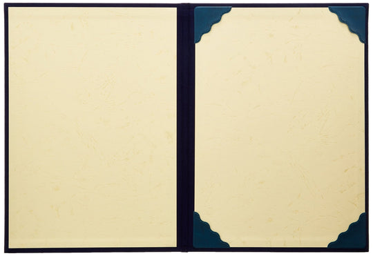 Nakabayashi Certificate Frame Folder Suede Cloth B5 FSS - B5 - B - WAFUU JAPAN