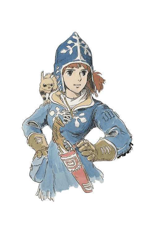 Nausicaa of the Valley of the Wind (The Complete Works of Hayao Miyazaki on Image Board 1) - WAFUU JAPAN