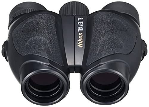 Nikon Binoculars Travelite VI 10x25 Porro Prism Type 10x25 Aperture T610X25 Black - WAFUU JAPAN