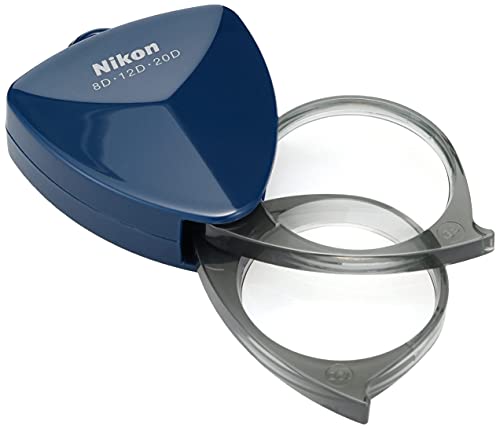 Nikon Portable Magnifier New Pocket Type Loupe 20D (2x/3x/5x) Midnight Blue N20DMB (Made in Japan) - WAFUU JAPAN