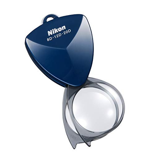 Nikon Portable Magnifier New Pocket Type Loupe 20D (2x/3x/5x) Midnight Blue N20DMB (Made in Japan) - WAFUU JAPAN