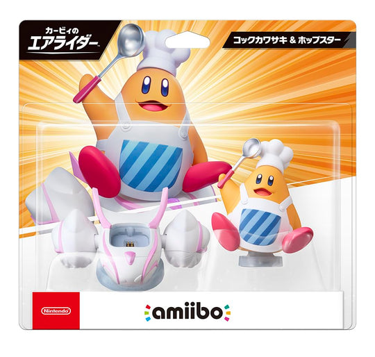 Nintendo amiibo Chef Kawasaki & Hopstar (Kirby's Air Ride) — Releasing 2026 - WAFUU JAPAN