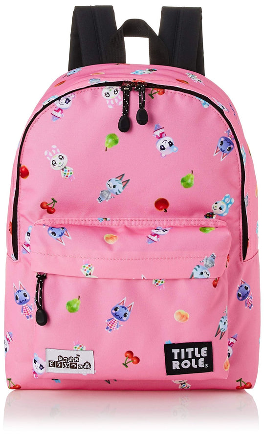 Nintendo Animal Crossing Backpack Daypack Rucksack TITLEROLE Pink - WAFUU JAPAN