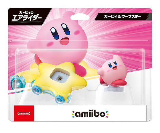 Nintendo Kirby & Warp Star amiibo (Kirby's Air Ride series) - WAFUU JAPAN