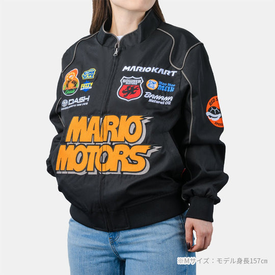 Nintendo Mario Kart World racing jacket embroidered - WAFUU JAPAN