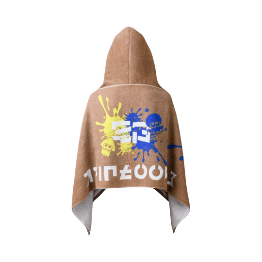 Nintendo Splatoon 3 Hooded Towel - WAFUU JAPAN