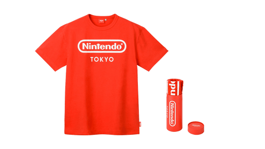 Nintendo Tokyo Logo T-Shirt Gray Shibuya Exclusive - WAFUU JAPAN