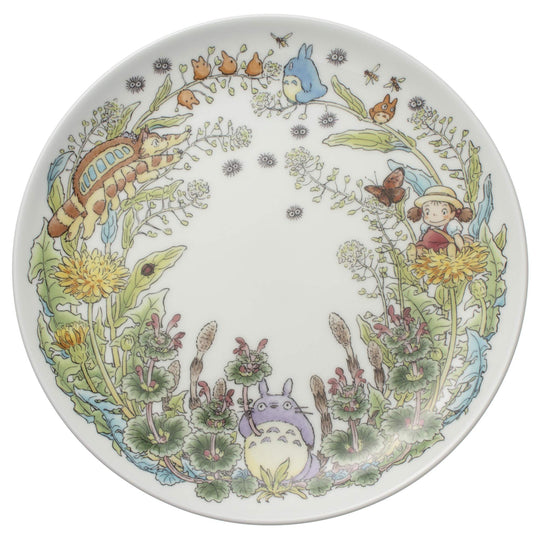 Noritake Plate 23cm – My Neighbor Totoro Dandelion Design Microwave Safe T50116A4660 - 2 - WAFUU JAPAN