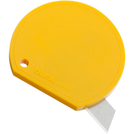 OLFA Benly Compact Touch Knife 2 - Pack (Blue/Yellow) — 31B2 - WAFUU JAPAN