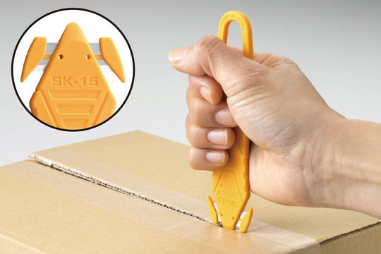 OLFA disposable white box cutters with stainless blades White 10 Pack 238BW - 10P - WAFUU JAPAN