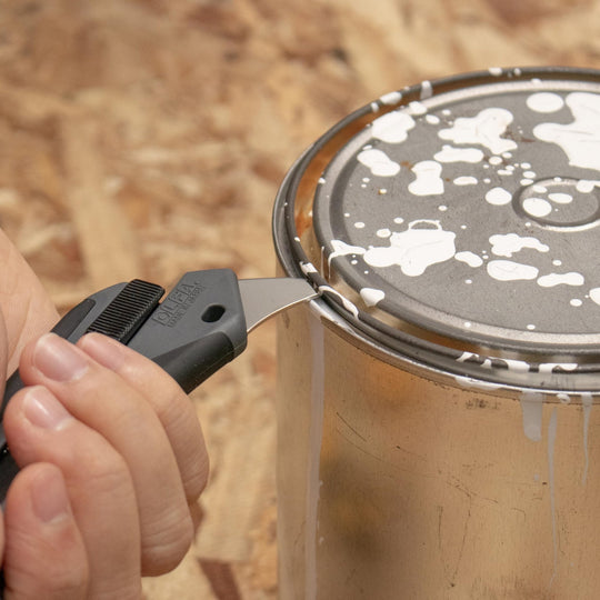 OLFA Hyper AL Gray Auto - Lock Utility Knife with Special Black Blade (193B - GRY) - WAFUU JAPAN