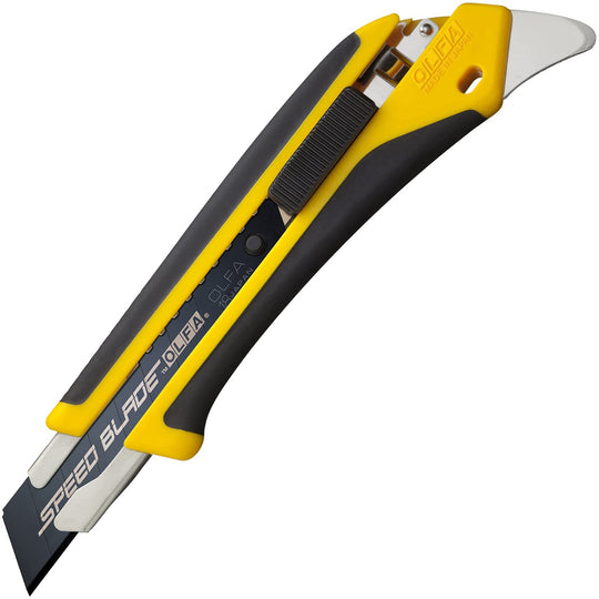 OLFA Large Cutter Speed Hyper AL Auto Lock Model 227B Fluorine Coated - WAFUU JAPAN