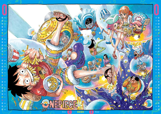 ONE PIECE Comic Calender 2025 ver - WAFUU JAPAN