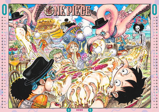 ONE PIECE Comic Calender 2025 ver - WAFUU JAPAN