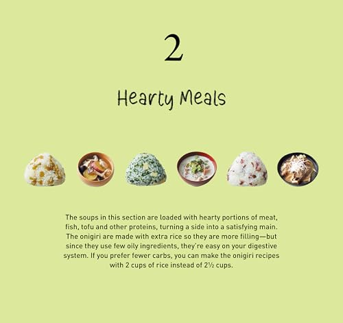 Onigiri Rice and Miso Soup Japanese Superfoods Cookbook with 100 Homestyle Recipes - WAFUU JAPAN