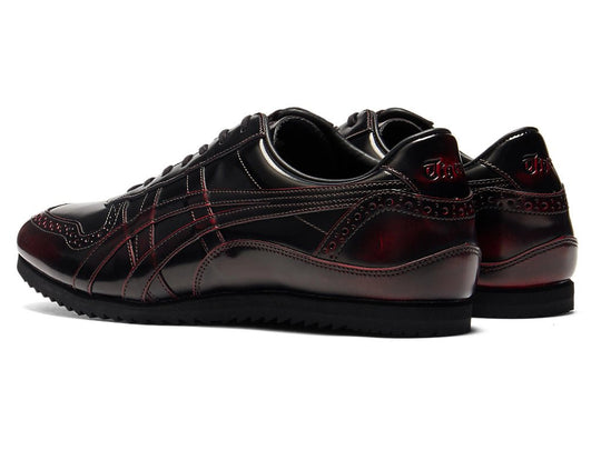 Onitsuka Tiger NIPPON MADE ULTIMATE TRAINER LICORICE BROWN/CLASSIC RED shose - WAFUU JAPAN