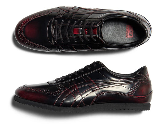 Onitsuka Tiger NIPPON MADE ULTIMATE TRAINER LICORICE BROWN/CLASSIC RED shose - WAFUU JAPAN