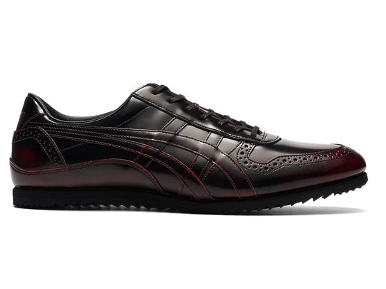Onitsuka Tiger NIPPON MADE ULTIMATE TRAINER LICORICE BROWN/CLASSIC RED shose - WAFUU JAPAN