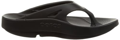 OOFOS Ooriginal Recovery Sandals Unisex Thong Black - WAFUU JAPAN